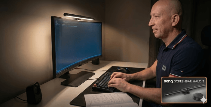 BenQ ScreenBar Halo 2 Monitor Light Bar Giveaway
