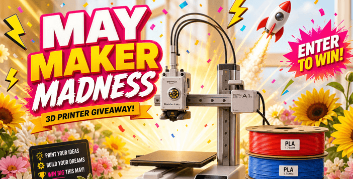 MatterHackers Bambu Lab A1 Mini + Filament Bundle Giveaway