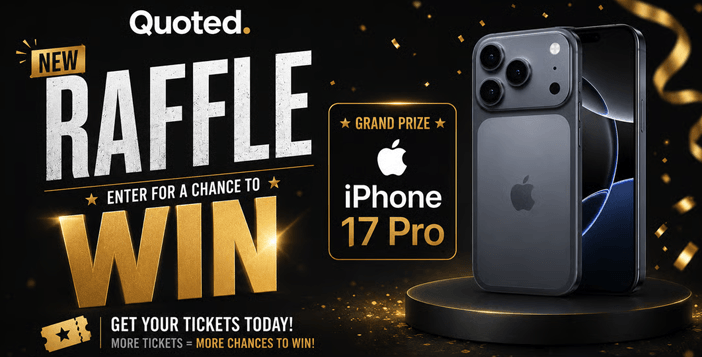Quoted iPhone 17 Pro Giveaway