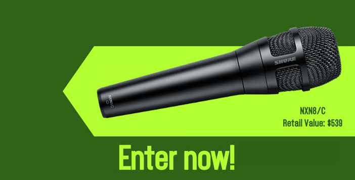 SHURE Nexadyne Microphone Giveaway