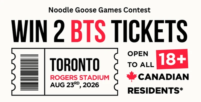 BTS Arirang Tour Ticket in Rogers Stadium Giveaway