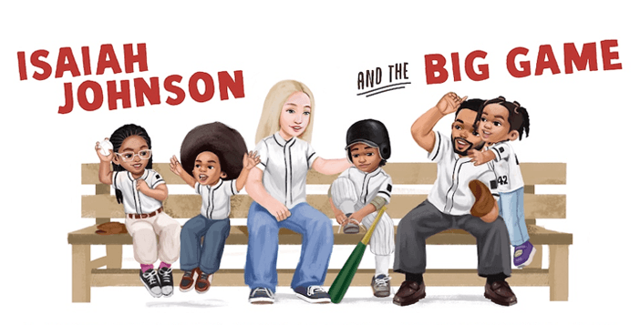 Isaiah Johnson and the Big Game Book Giveaway