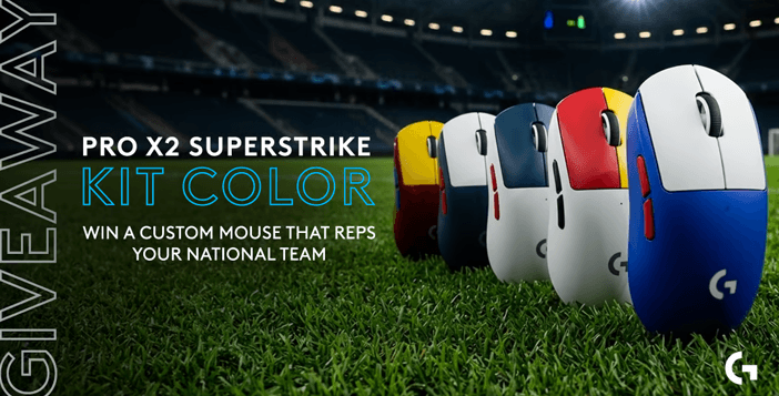 Logitech G Pro X2 Superstrike Mouse Giveaway