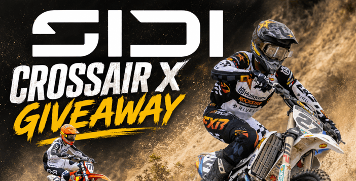 Motocross Action Sidi Crossair X Boot Giveaway