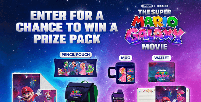 The Super Mario Galaxy Movie Giveaway