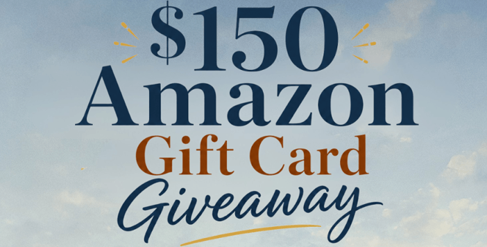 $150 Amazon Gift Card Giveaway
