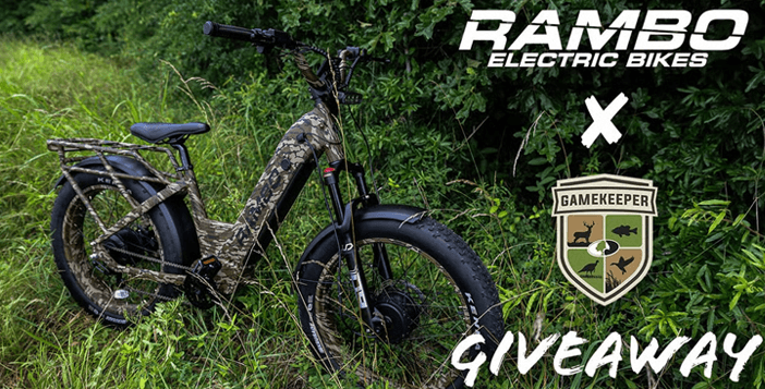 Gamekeeper Rambo Bike Giveaway