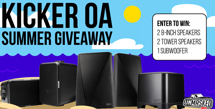 KICKER Summer Giveaway