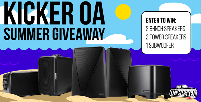 KICKER Summer Speaker Giveaway
