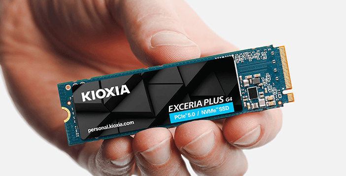 Kioxia Exceria Plus G4 PCIe Gen 5 SSD Giveaway