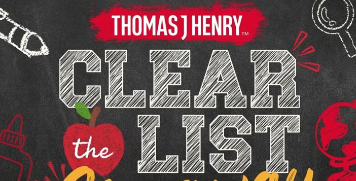 Thomas J. Henry’s Clear the List $500 Amazon Wish List Giveaway