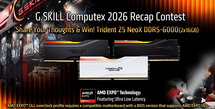 Trident Z5 NeoX DDR5 Memory Kit Giveaway