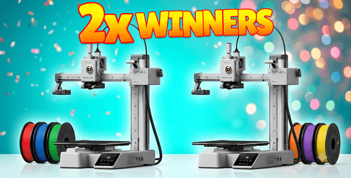 2x Bambu A1 Minis 3D Printer Giveaway