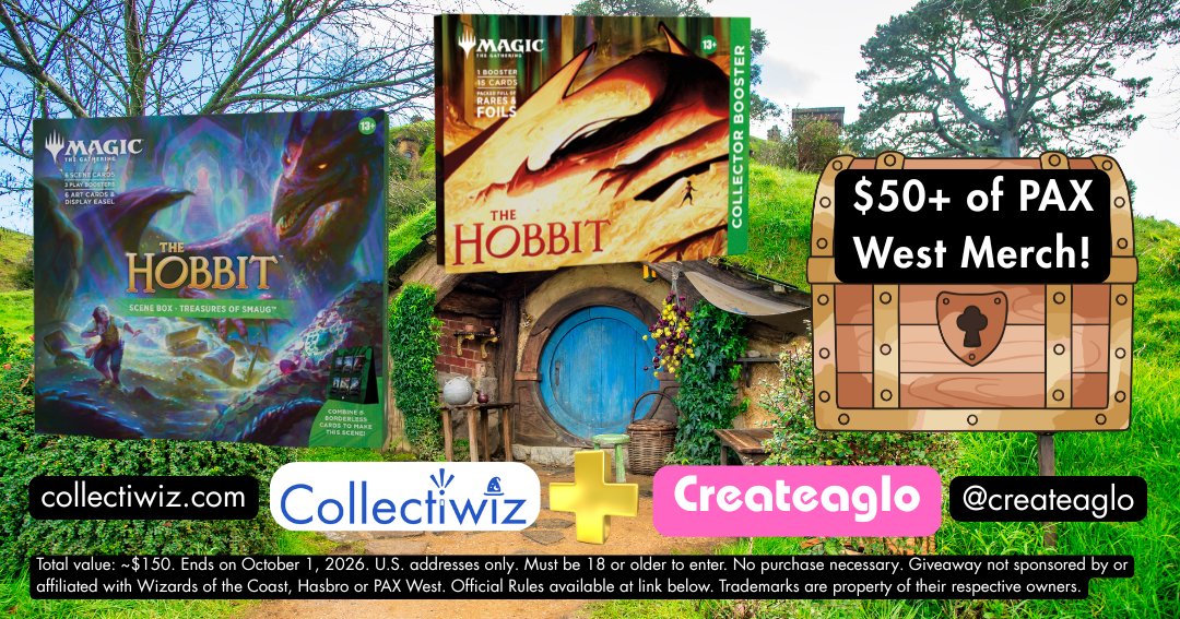 Collectiwiz + Createaglo PAX West 2026 Magic: The Gathering + Merch Giveaway