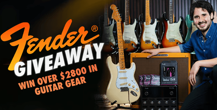 Fender Jimi Hendrix Stratocaster and Tone Master Pro Giveaway