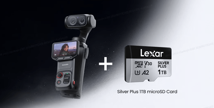 Insta360 Luna Ultra + 1TB MicroSD Lexar Giveaway