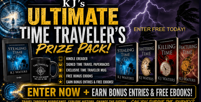 KJ’s Ultimate Time Traveler’s Prize Pack Giveaway