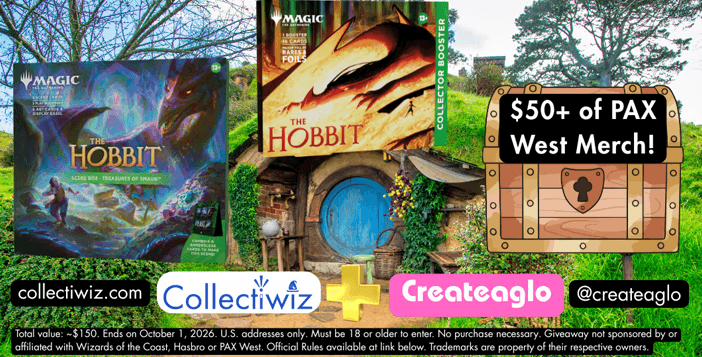 One Magic: The Gathering The Hobbit Collector Booster Pack Giveaway