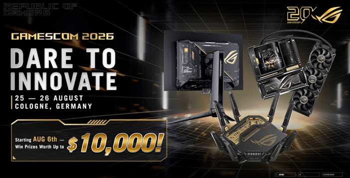 ROG Gamescom 2026 Giveaway
