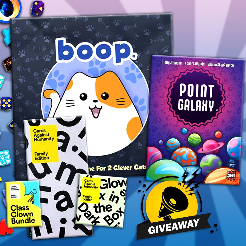Board Game Pack Family Edition Giveaway