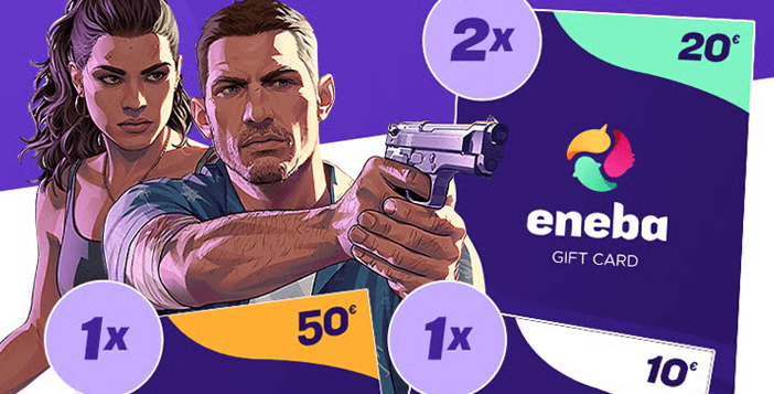 GTA Heist 50€ ENEBA Gift Card Giveaway