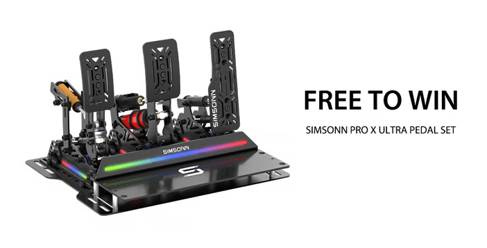 SIMSONN Pro X Ultra Pedal Set Giveaway