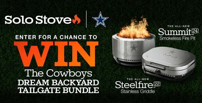 Solo Stove’s Dallas Cowboys Dream Backyard Giveaway