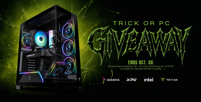 TRICK OR PC Yeyian Gaming PC Giveaway