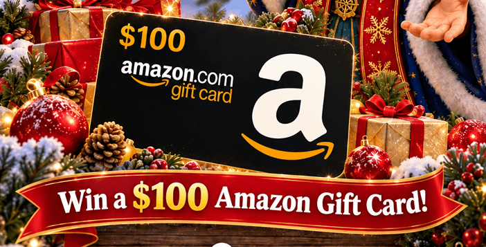 $100 Amazon Gift Card Giveaway