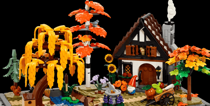LEGO Autumn Cottage Garden Giveaway