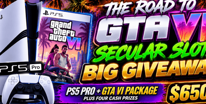 PS5 Pro + GTA VI Package + Cash Giveaway